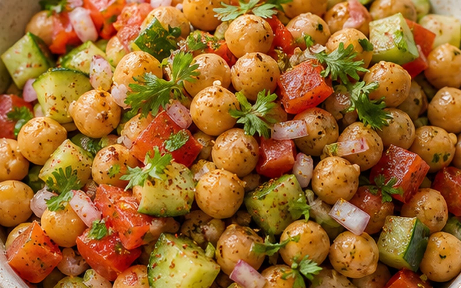 Zesty Chickpea Salad